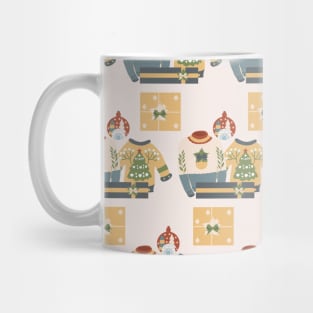 The Ugliest Christmas Sweater Ever pattern 5.0 Mug